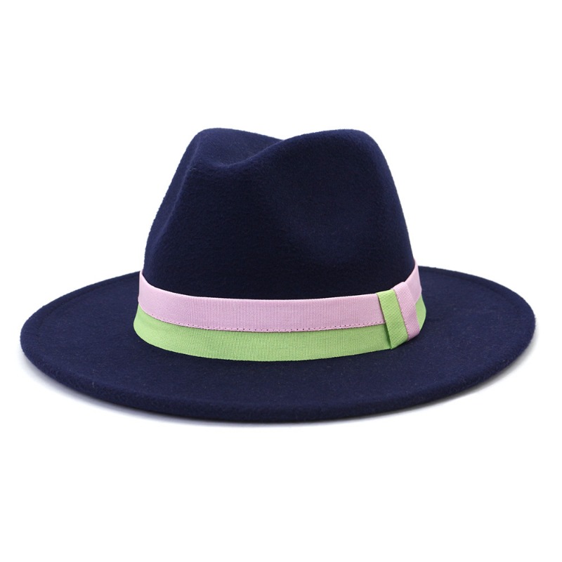 Unisex Autumn Winter New Wide  - Fedora Hat Wool review and price