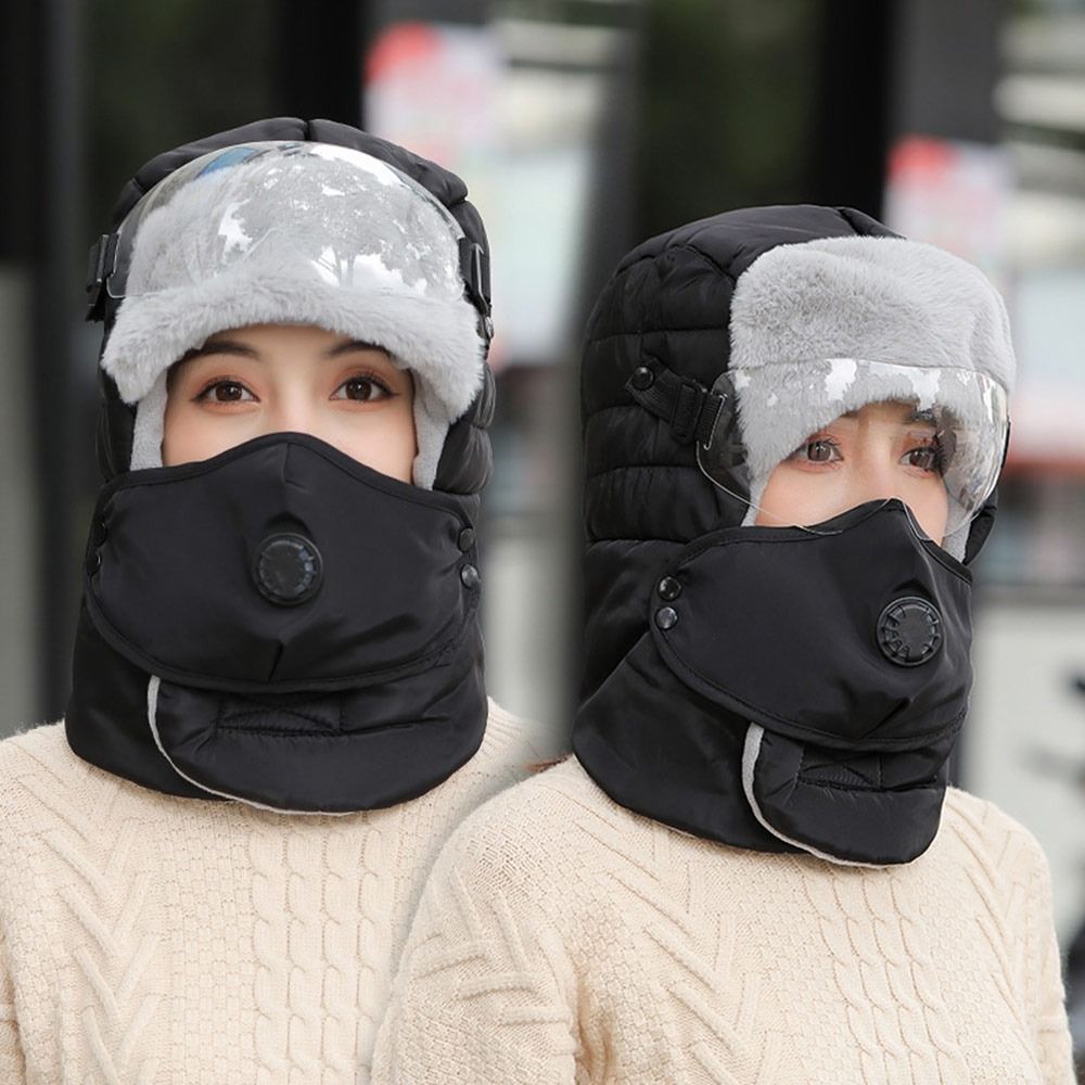 Cold Protection With Anti Fog  - Winter Trapper Hat review and price