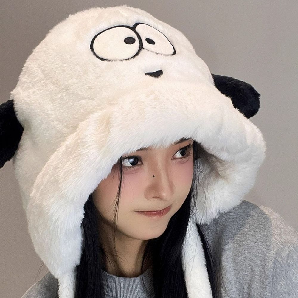 Cartoon Cute Dog Ears Women Wi - Beanie Cuffed Knit review and price