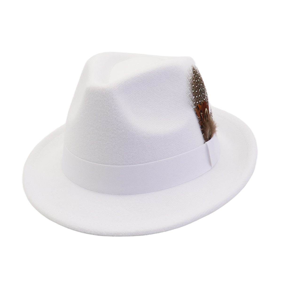 Unisex Autumn Winter Vintage W - Fedora Hat Wool review and price
