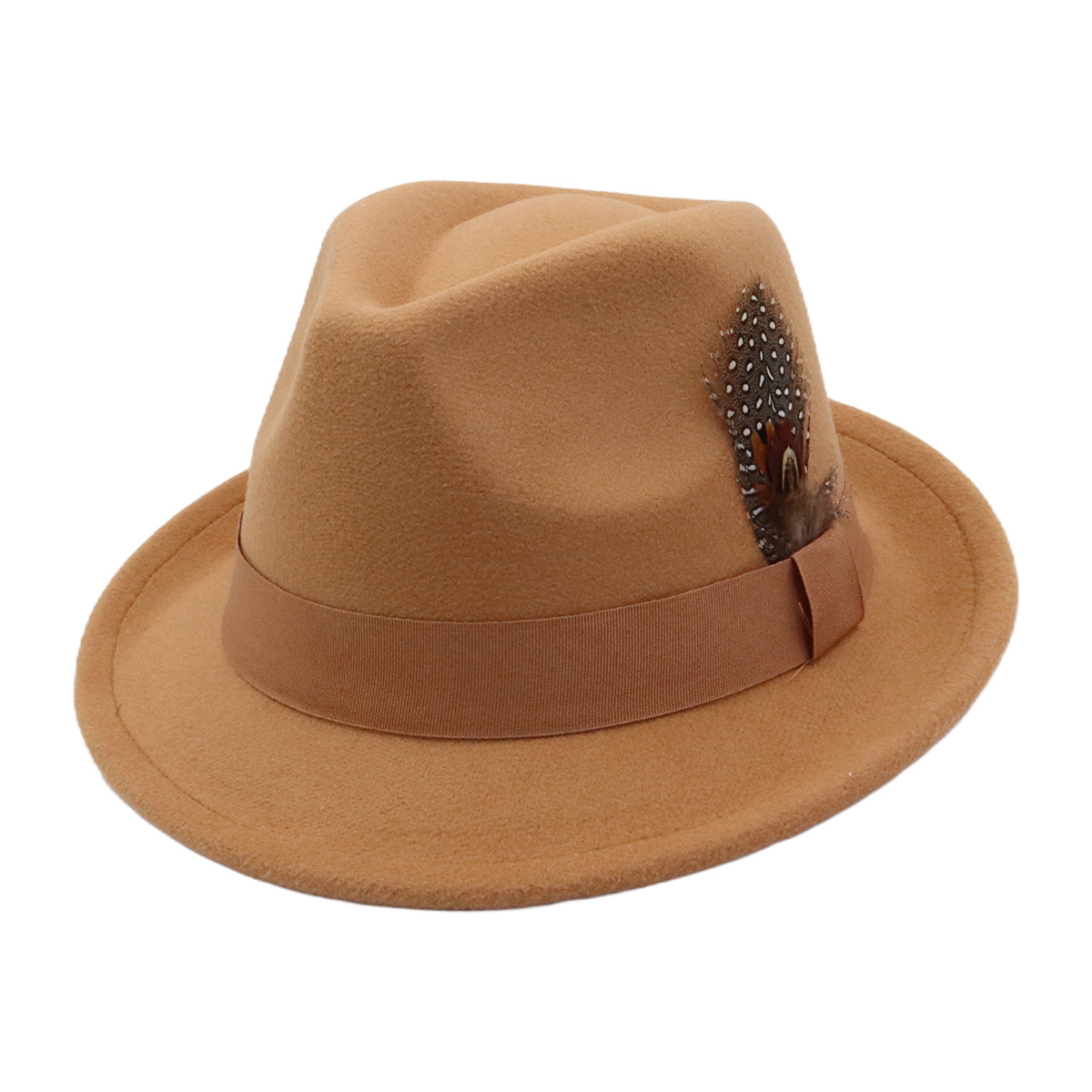 Unisex Autumn Winter Vintage W - Fedora Hat Wool review and price