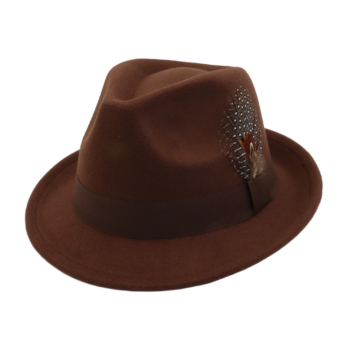 Unisex Autumn Winter Vintage W - Fedora Hat Wool review and price